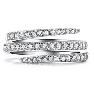 💞Fever Macro Pave Beautiful Thin Stackable Rings for Women, MARR9197